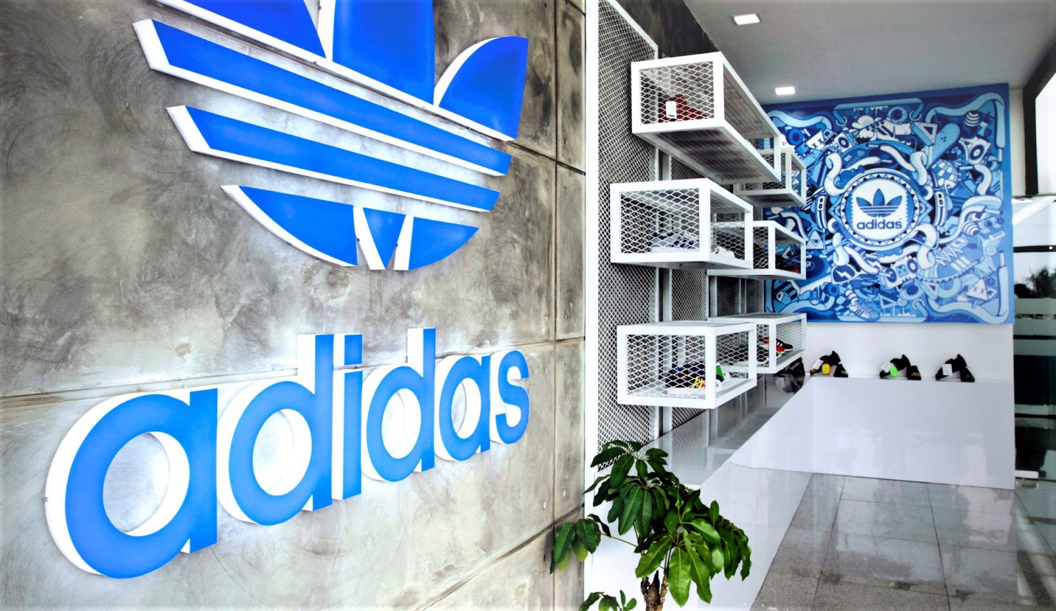PT. Trifas Sinergi Indonesia | Adidas | Kontraktor Pameran | Desain Interior