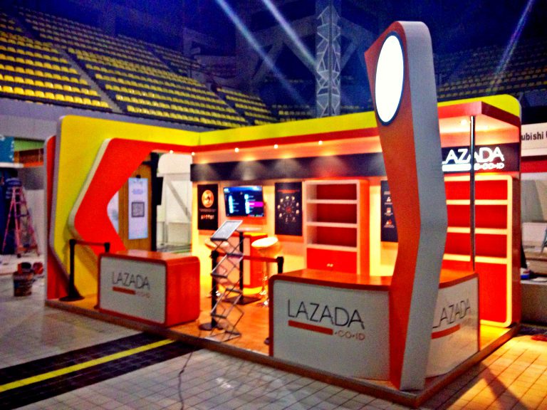 PT. Trifas Sinergi Indonesia | Lazada | Kontraktor Pameran
